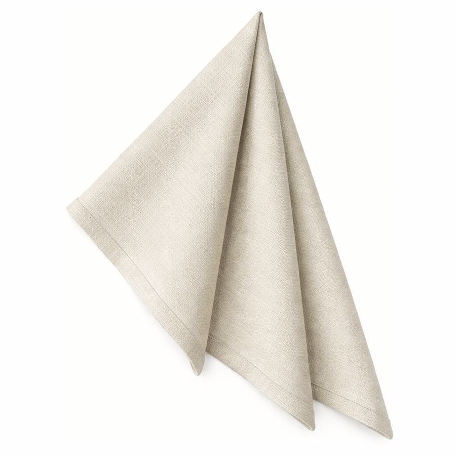 Салфетка "Йота" льняная натуральный холст - Фото основное 1