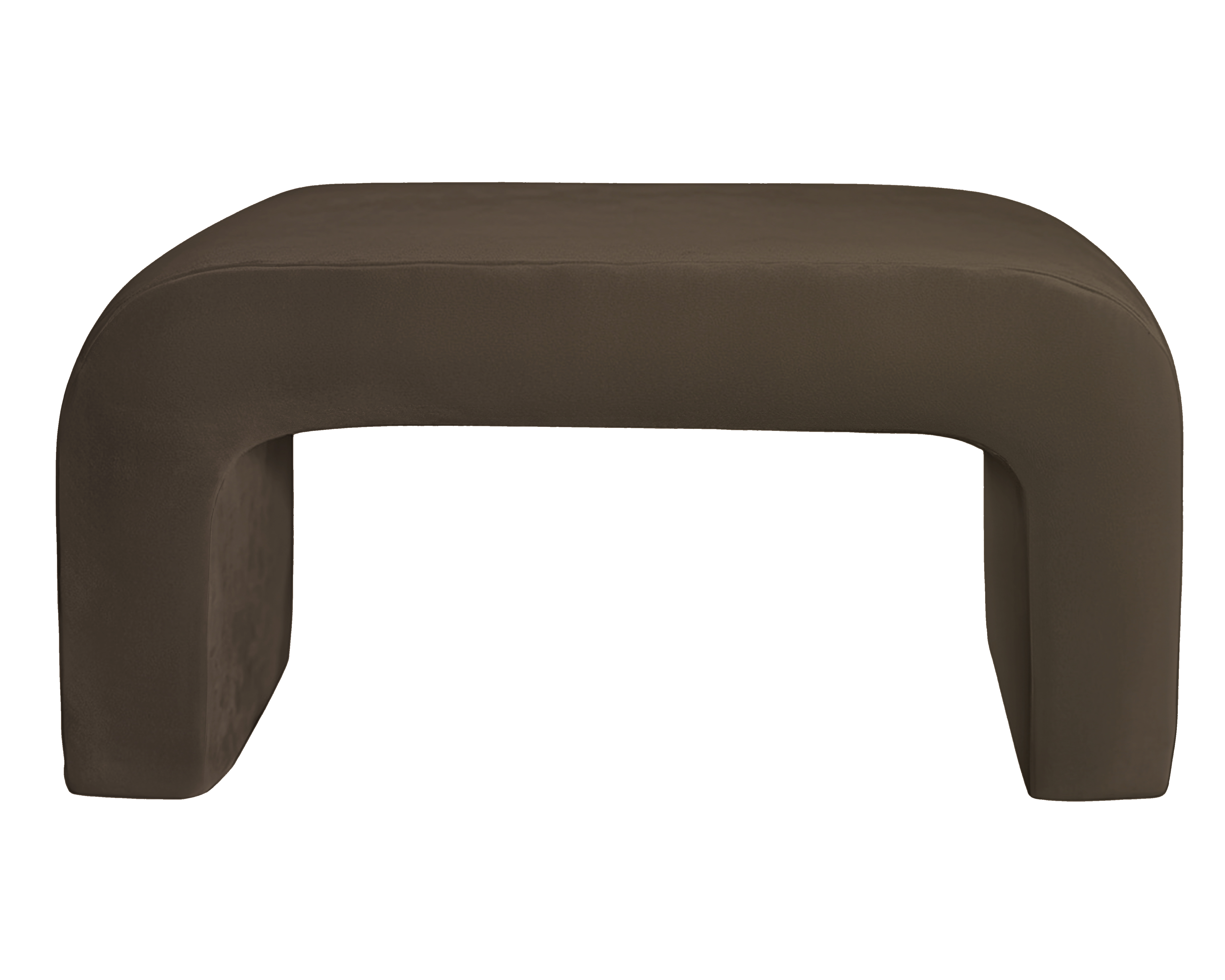 Пуфик "Боу" макс | шоколадный бархат