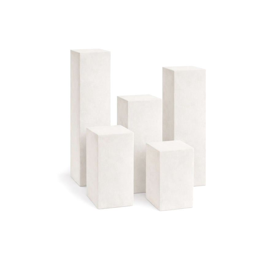 Колонны "Кастор" сет жемчужный бархат - Фото миниатюра 1