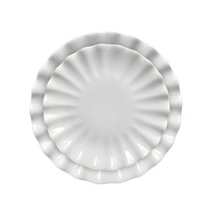 Набор тарелок "Кюри" белых