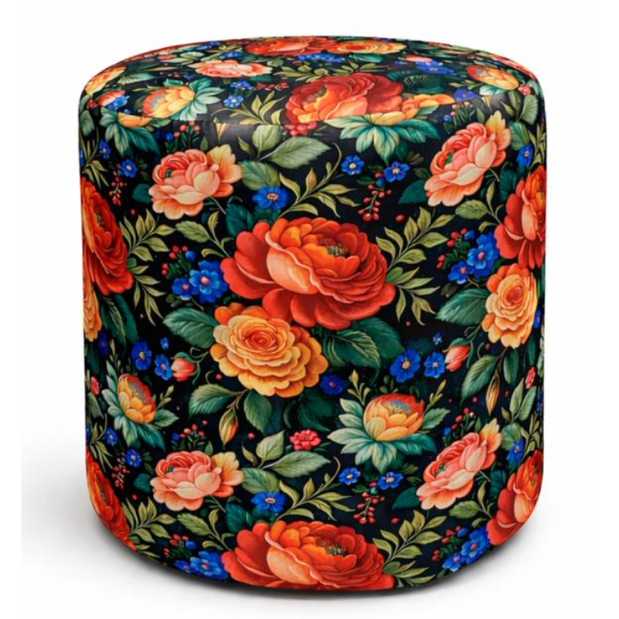 Пуфик "Традиция" мини ночной сад - Фото миниатюра 1