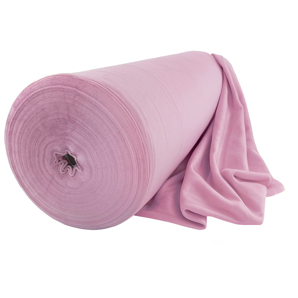 Рулон бархата розовая сакура - Фото основное 1