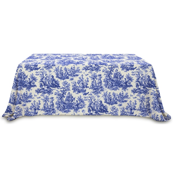 Скатерть "Каппа" Диор синяя прямоугольная 