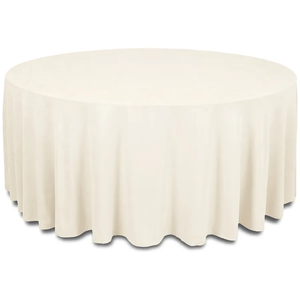 Скатерть канвас "Гамма" ванильная круглая - Фото 1