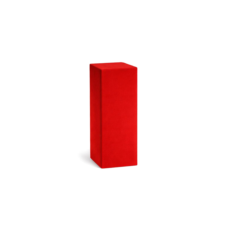 Колонна "Кастор" 90см красный дракон бархат - Фото миниатюра 1