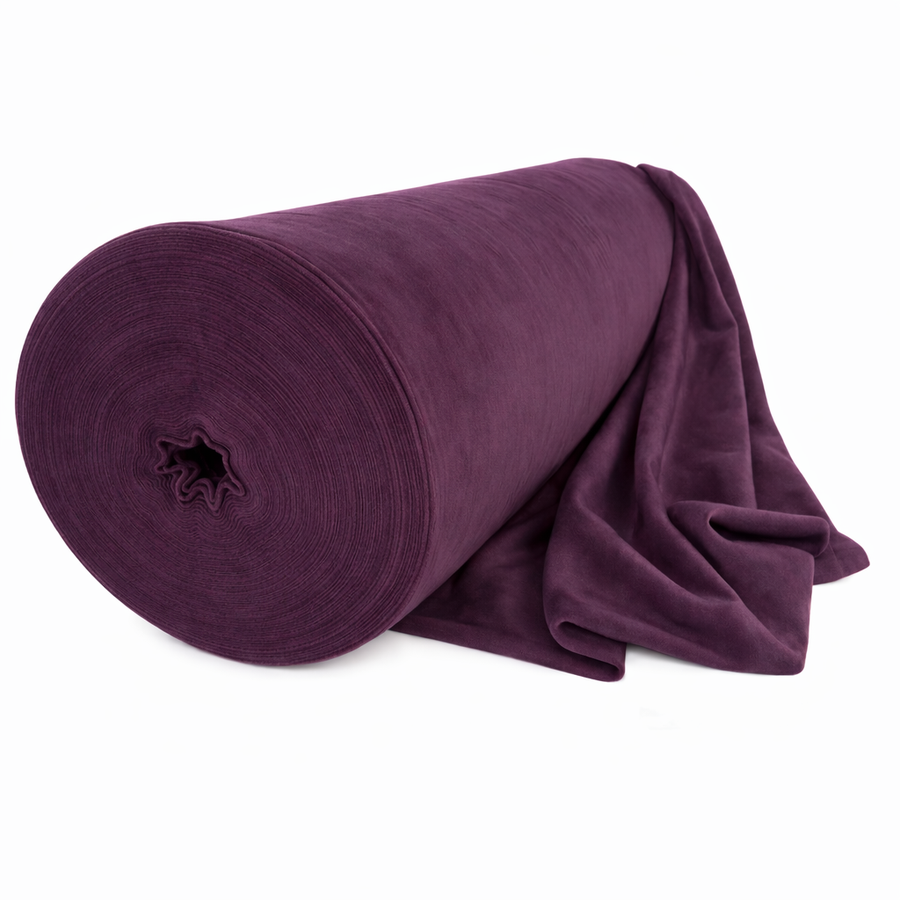 Рулон бархата сливовый - Фото миниатюра 1