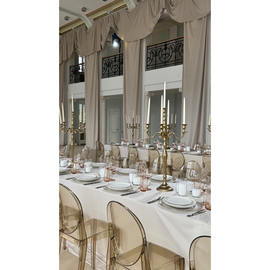 Тарелка "Вульф" белая большая - Фото миниатюра 12