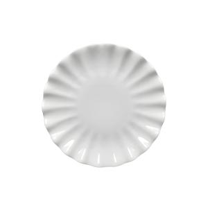 Тарелка "Кюри" белая малая 