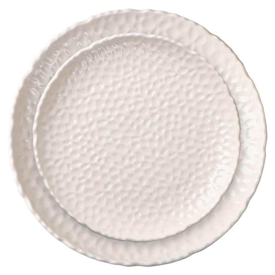 Набор тарелок "Вульф" белых - Фото основное 1