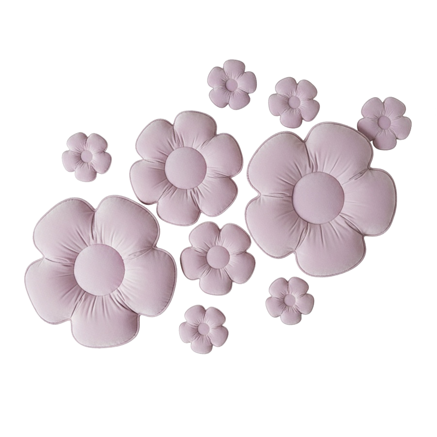 Подушка цветок *пошив на заказ*  - Фото миниатюра 1