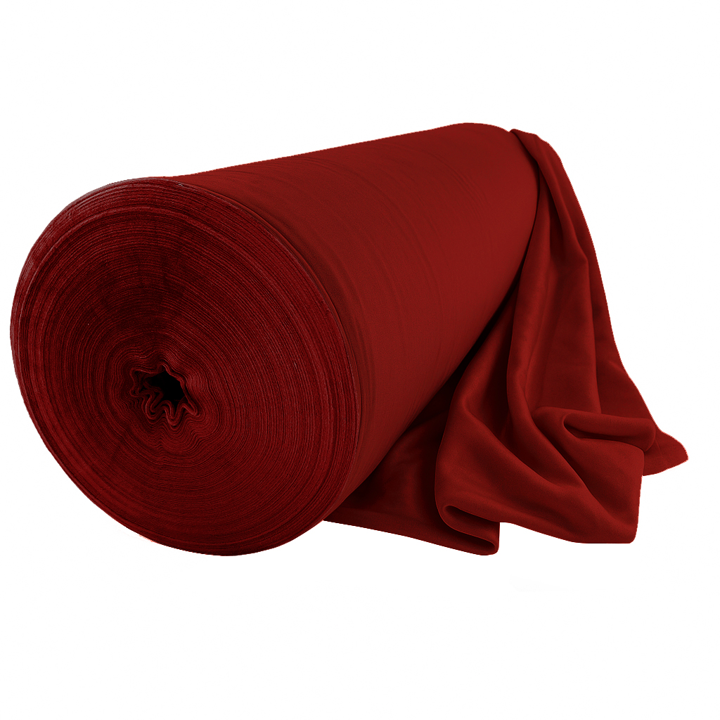 Рулон бархата гранатовый - Фото основное 1