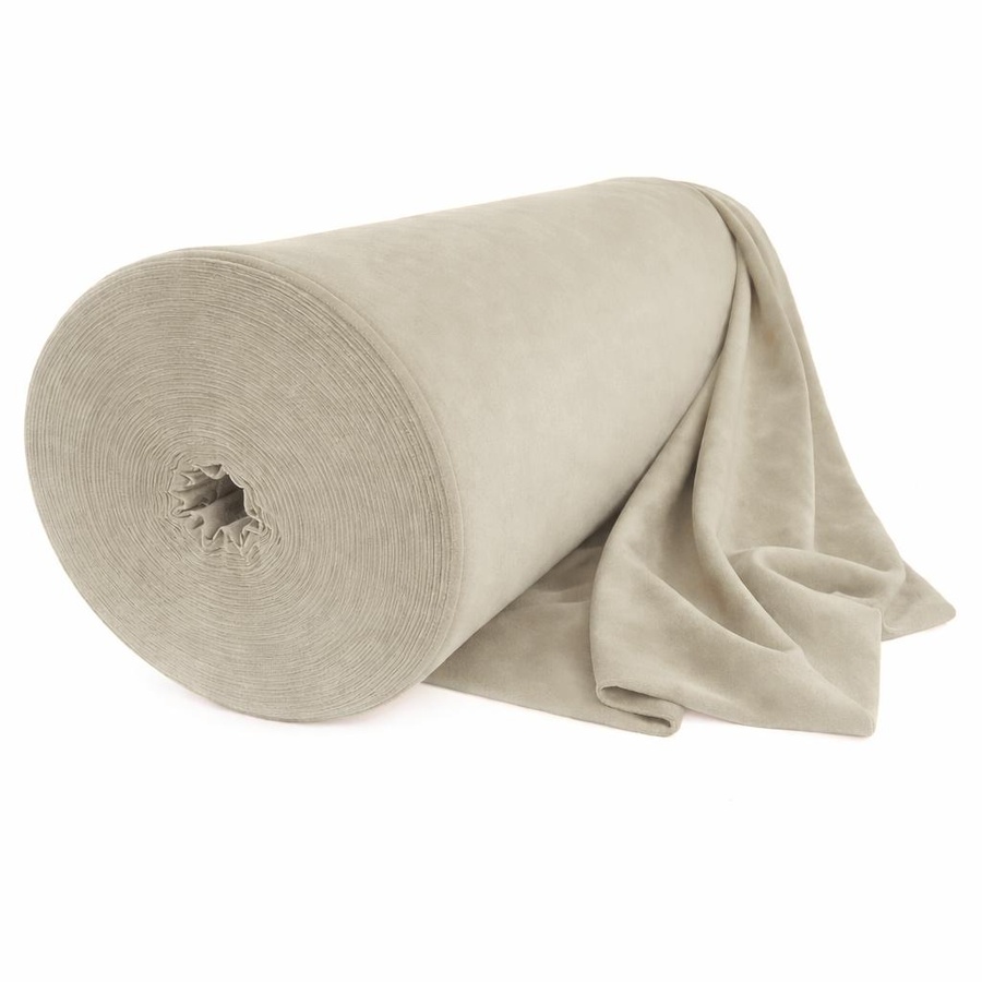 Рулон бархата бежевый - Фото основное 1