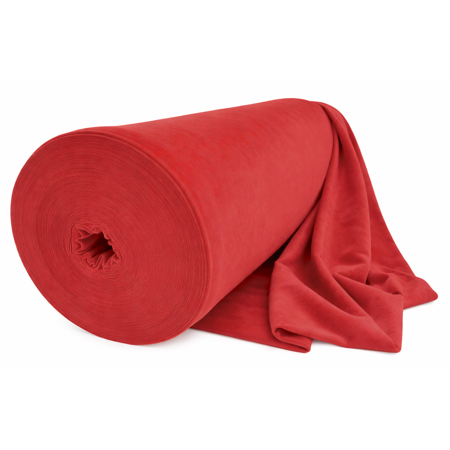 Рулон бархата красный дракон - Фото миниатюра 1