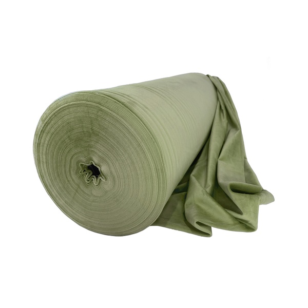 Рулон бархата светло-зеленый