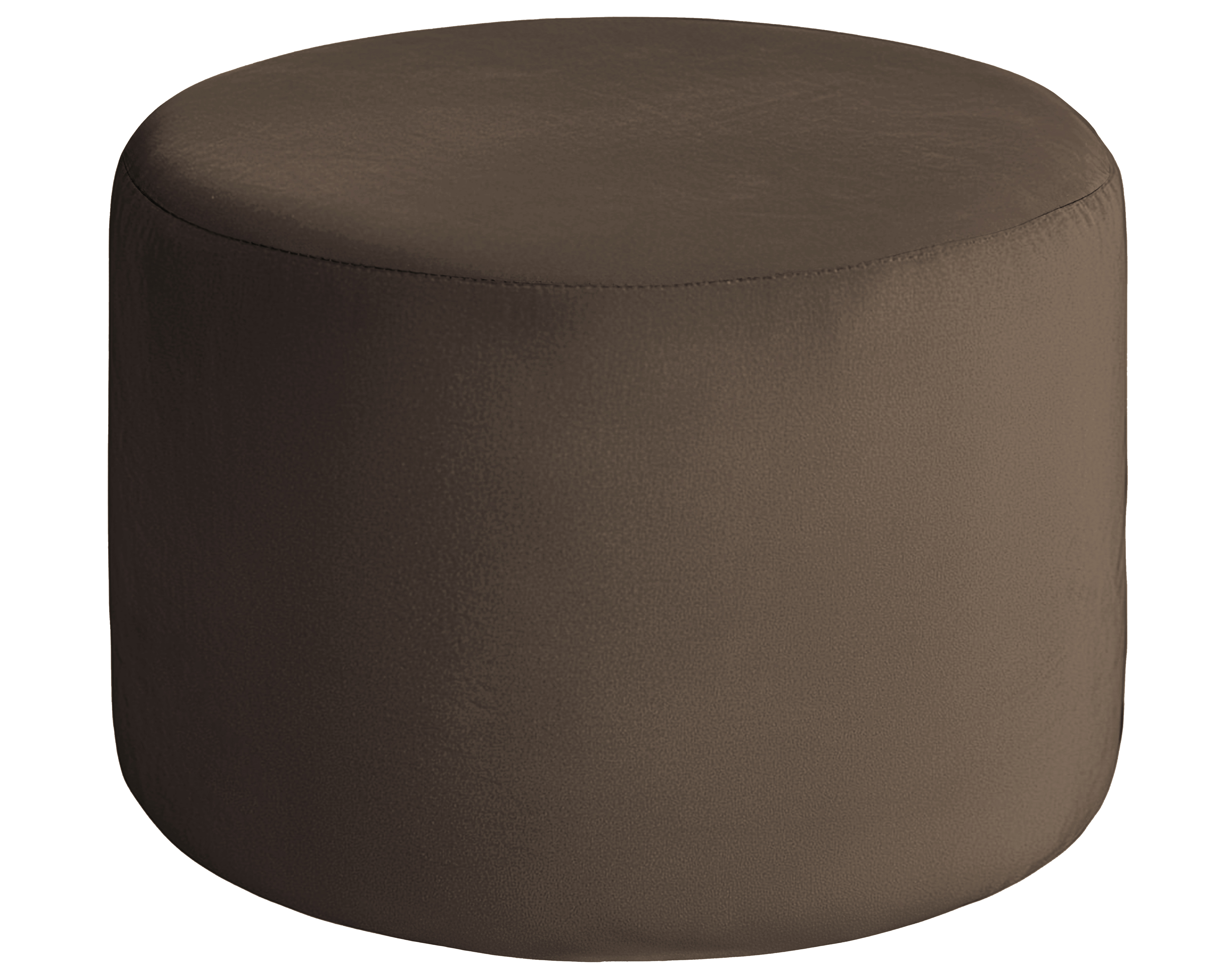 Пуфик "Фуфик" миди шоколадный бархат