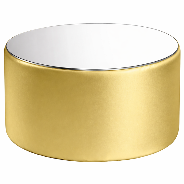 Столик пуфик "Фуфик" миди золото