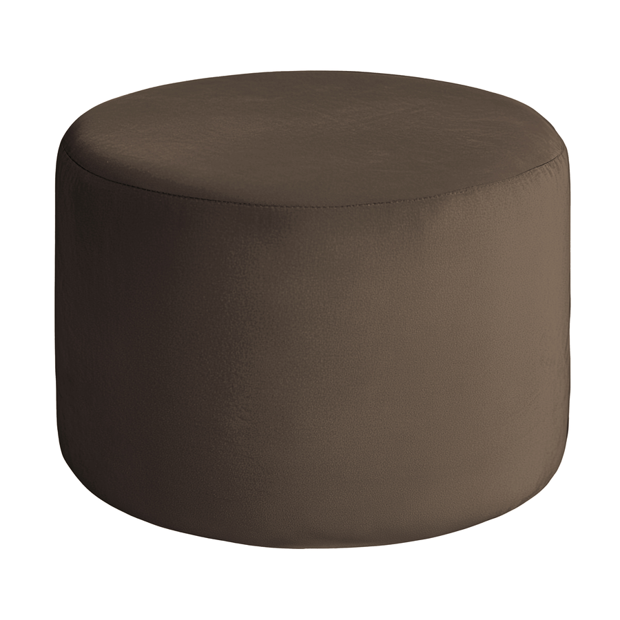 Пуфик "Фуфик" миди | шоколадный бархат - Фото основное 1