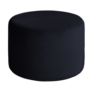 Пуфик "Фуфик" миди | черный бархат