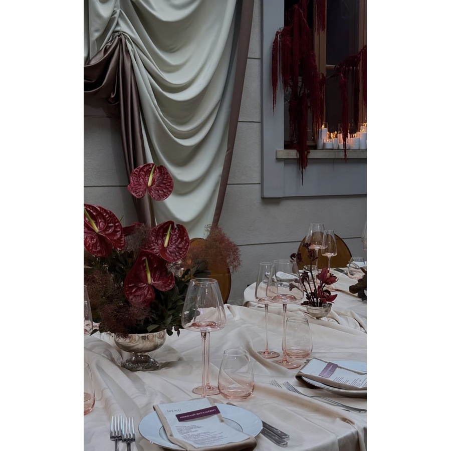 Бокал «Люксор» для шампанского мелон - Фото миниатюра 3