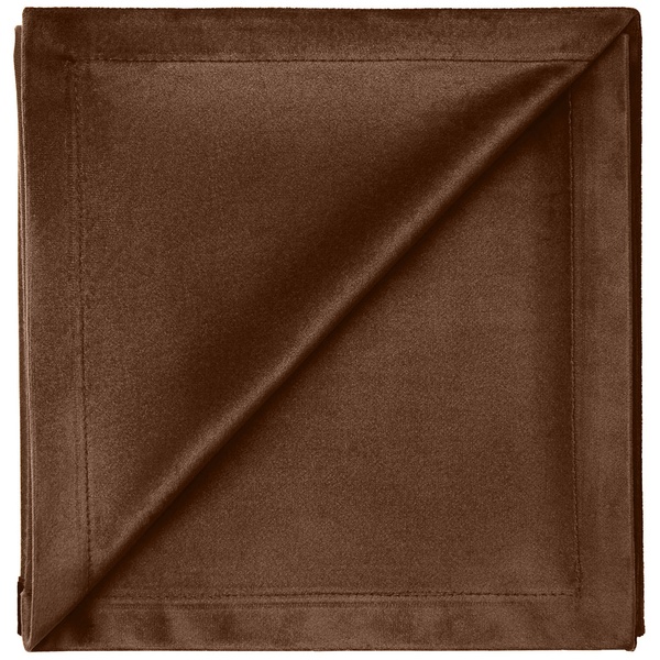 Салфетка бархатная горький шоколад - Фото 1