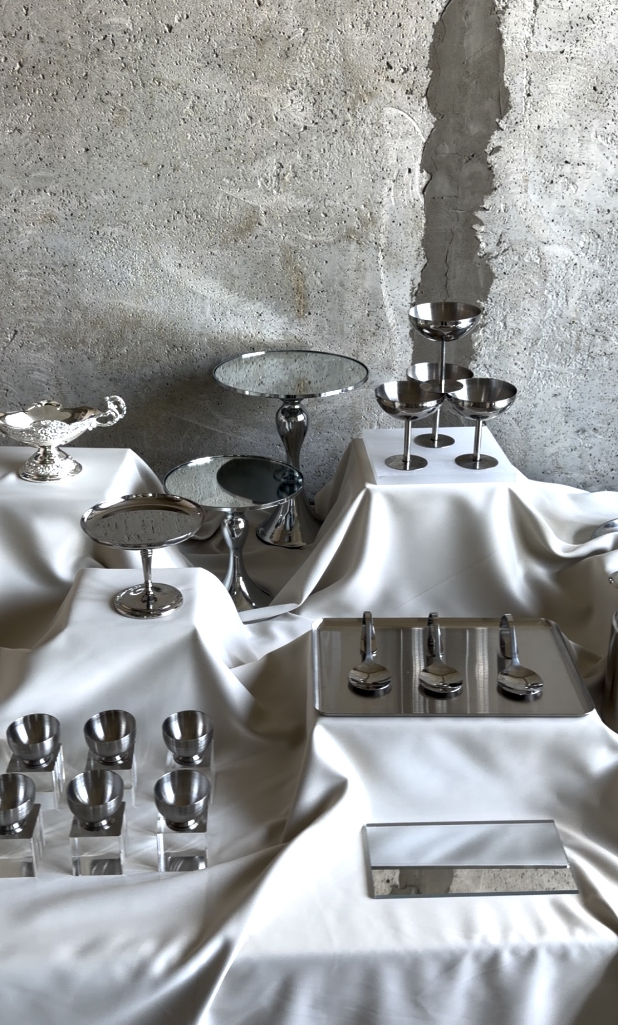 Подложка Вента 20 прямоугольная зеркальная - Фото миниатюра 3