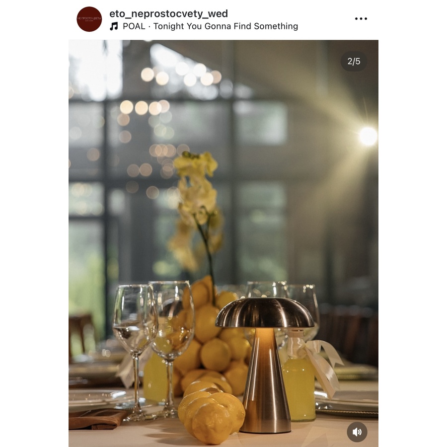 Led светильник «Боле» серебряный - Фото миниатюра 2