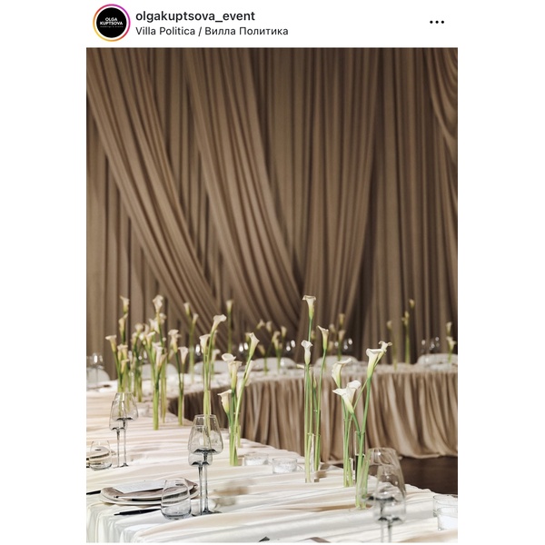 Салфетка бархатная серо-бежевая - Фото 3