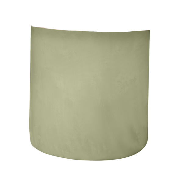 Чехол на ножку стола для торта круглого, пыльно-зеленый бархат