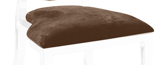Бархатный чехол на Вашингтон горький шоколад сидушка