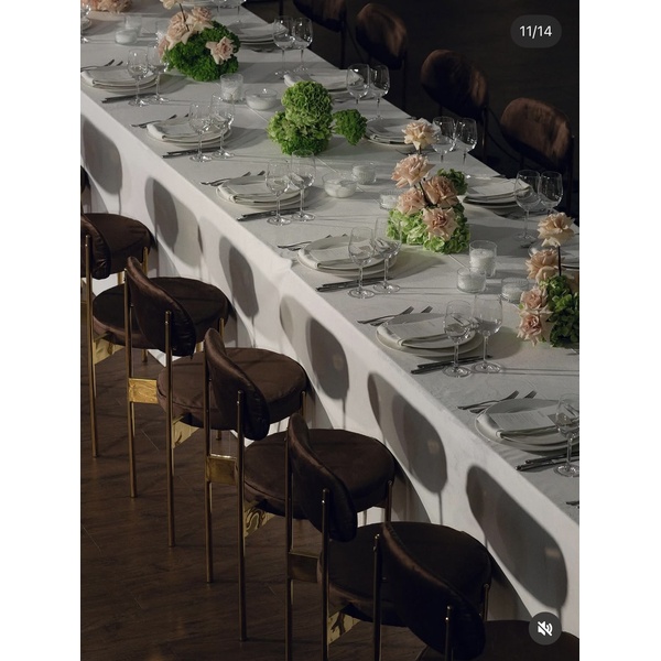 Стул «Тотем» золотой, горький шоколад бархат - Фото 2