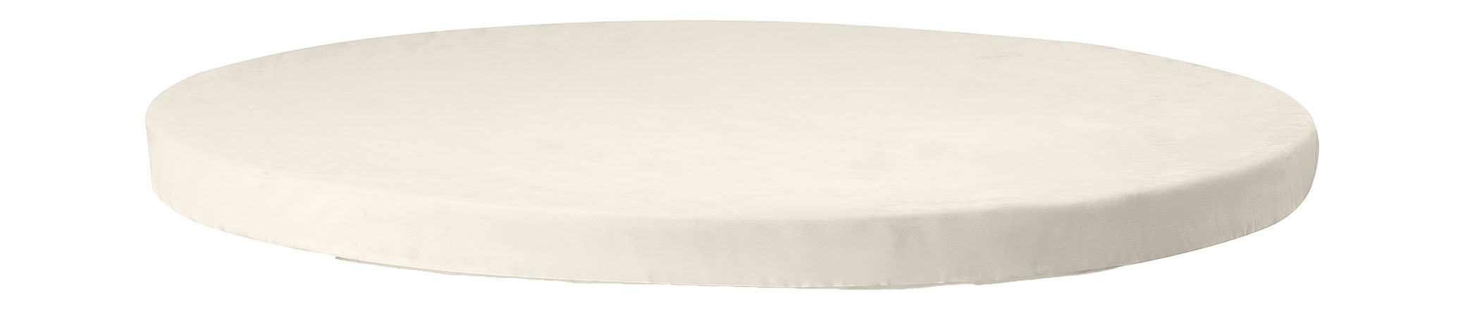 Чехол на столешницу стола для торта круглого, молочный бархат
