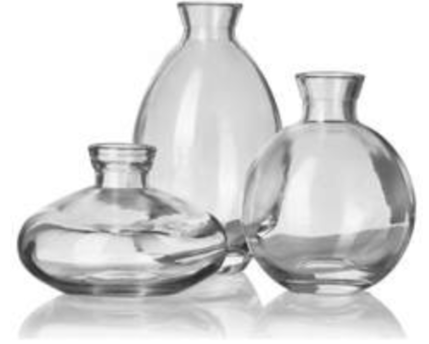 Ваза "Найва" прозрачная малая