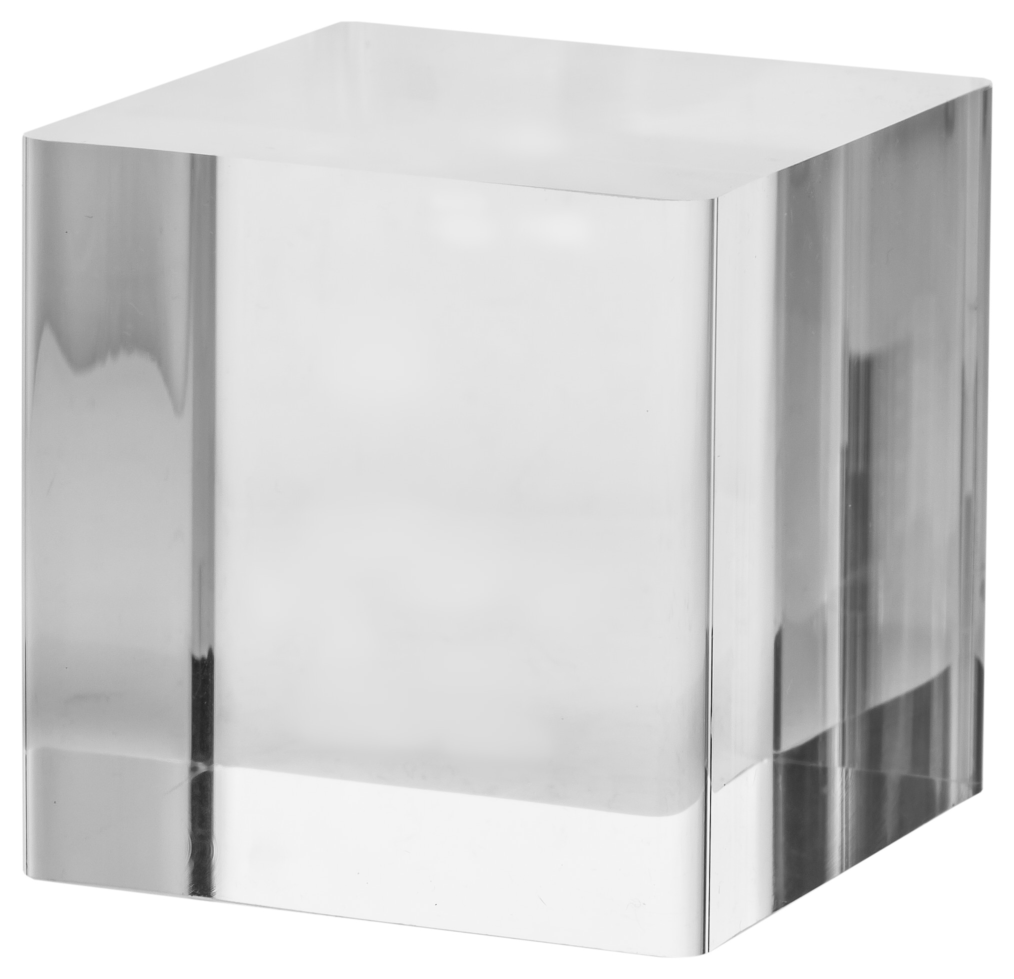 Акриловый куб прозрачный - Фото миниатюра 1