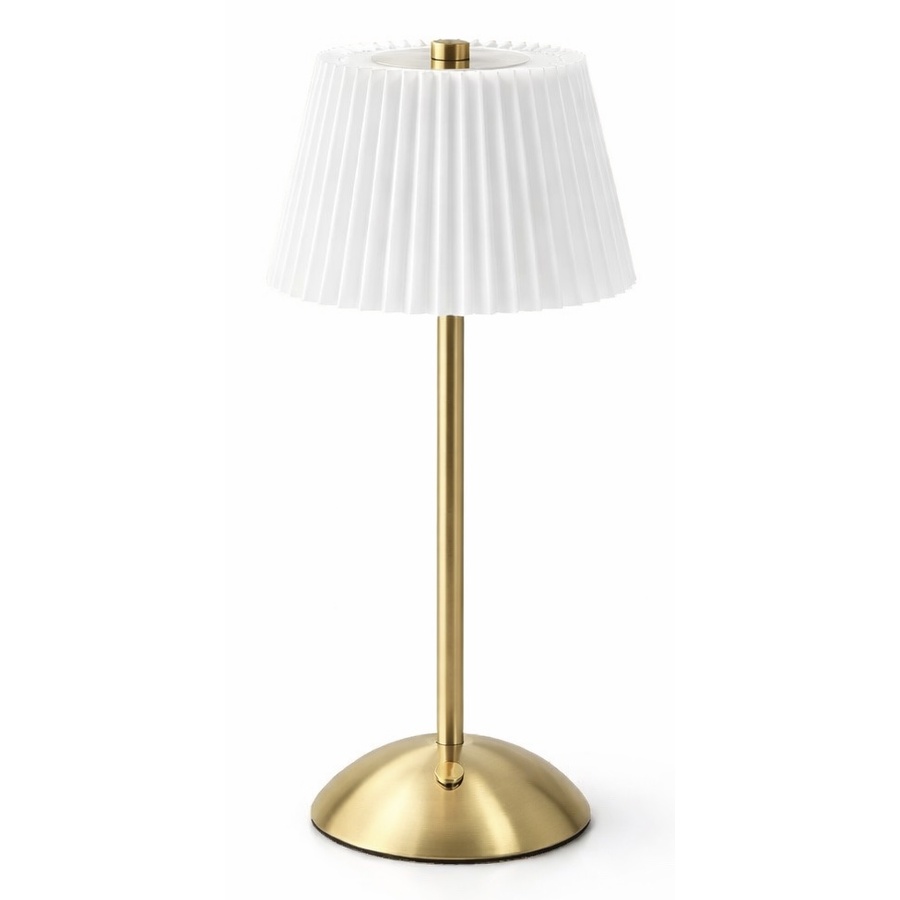 Светильник «Альба» с коротким белым абажуром  - Фото миниатюра 1