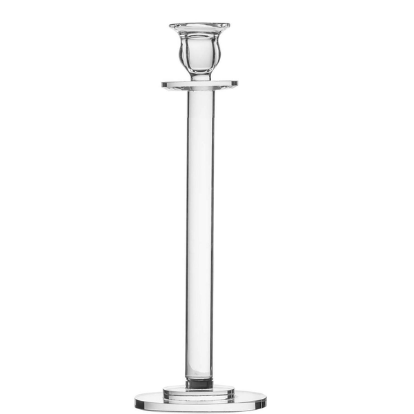 Подсвечник "Берк" хрустальный 34 см