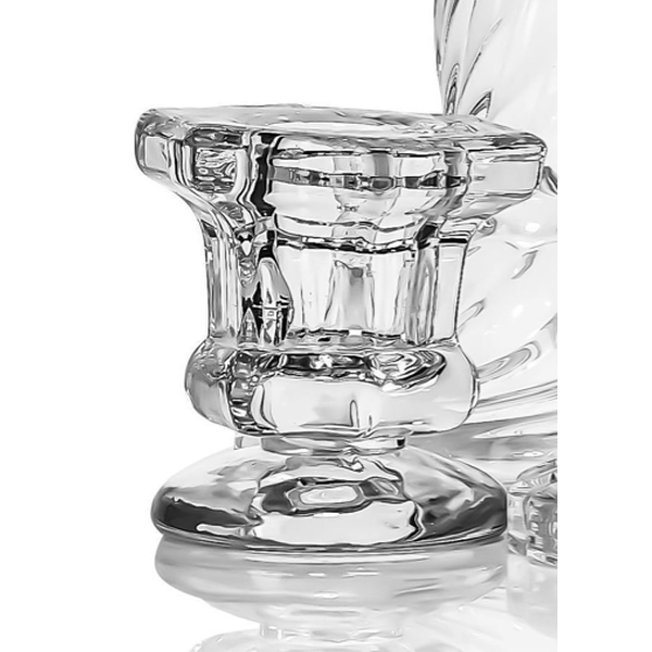 Подсвечник "Фортуна" прозрачный малый