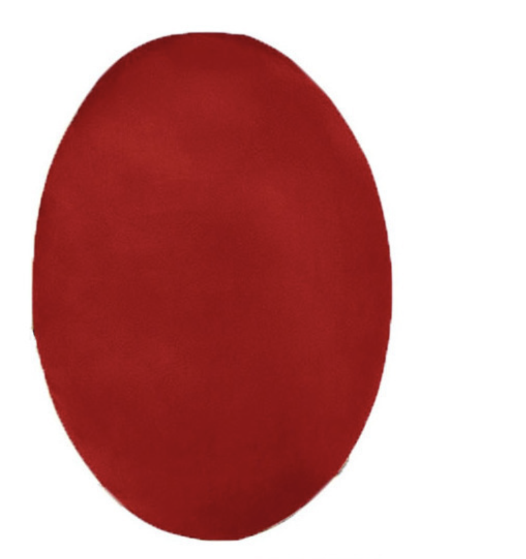 Бархатный чехол на Вашингтон красный спинка