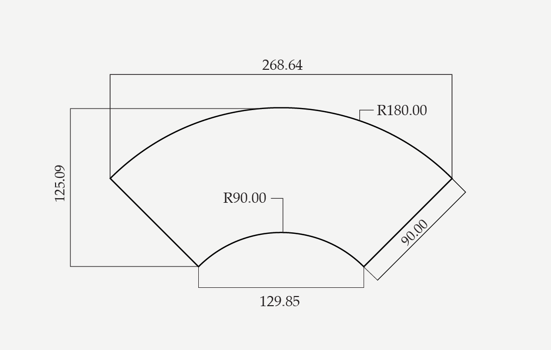 Стол «Змейка» 3 части коричневый - Фото миниатюра 2