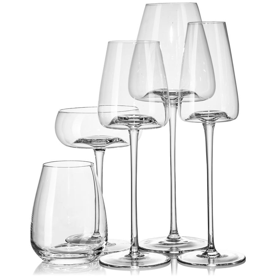 Бокал «Люксор» для красного вина прозрачный - Фото миниатюра 2