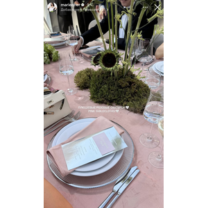 Подстановочная тарелка «Фере» с серебряным кантом - Фото 3