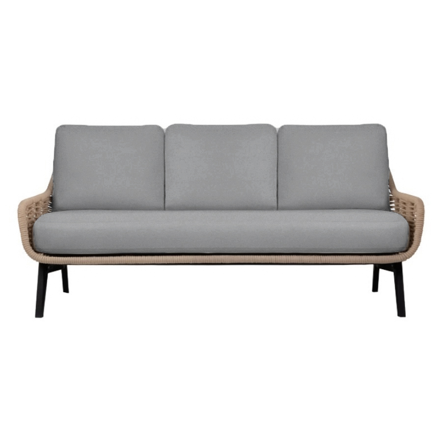 Диван трехместный The One серый - Фото миниатюра 1