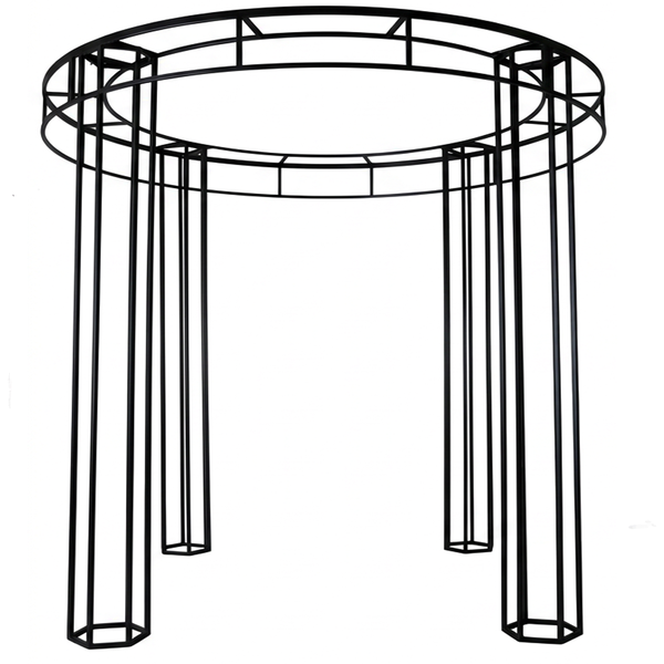 Арка четырехопорная Аркадия + черный, перекрас  