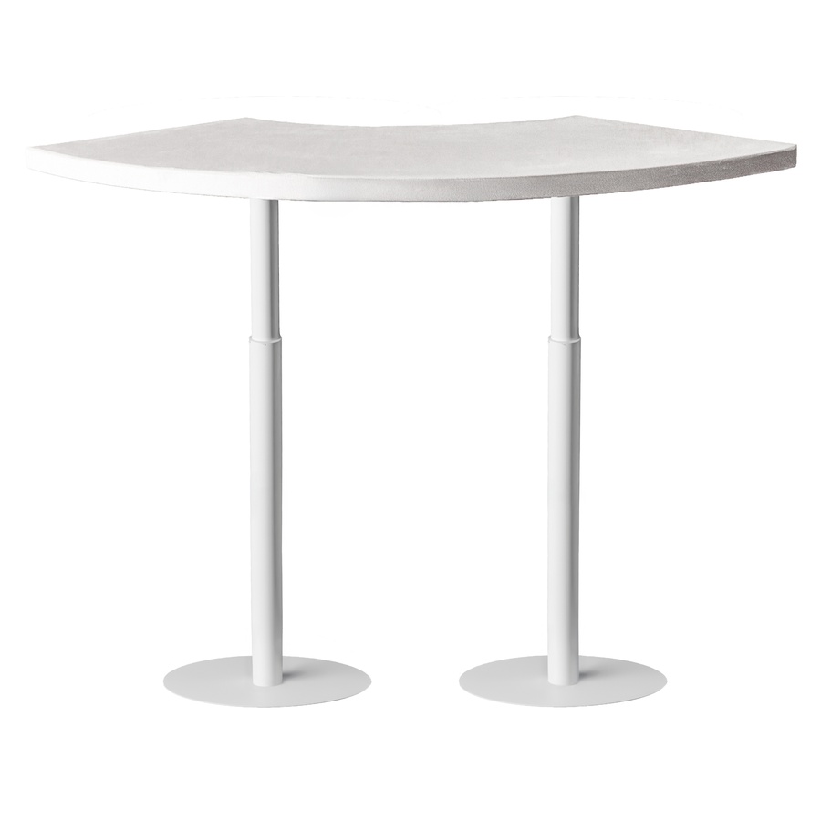 Стол коктейльный Twist Serpent S, Рафаэлло + Milky way (телескопические ноги) - Фото основное 1