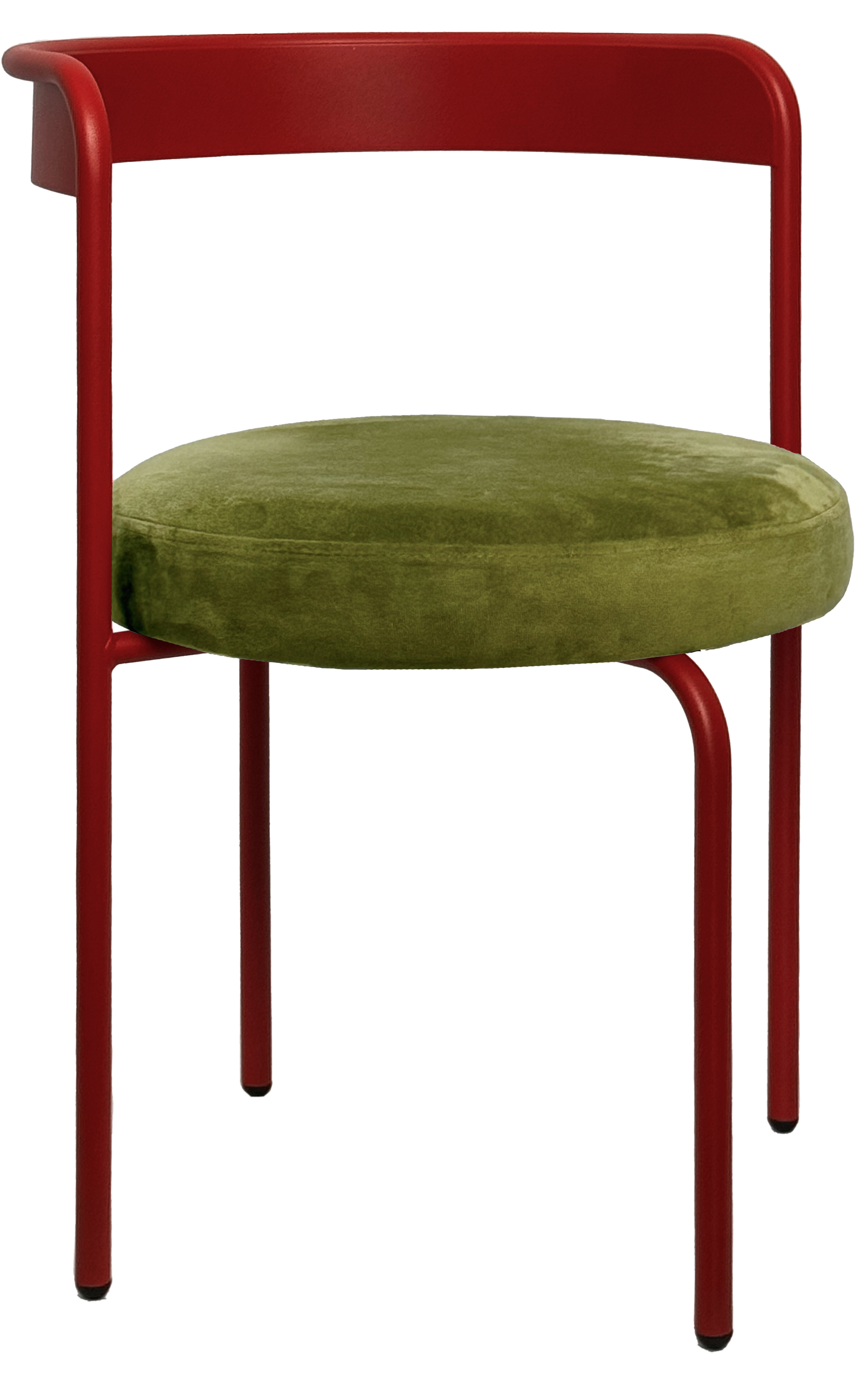 Стул Колори, Красный бархат + Матча
