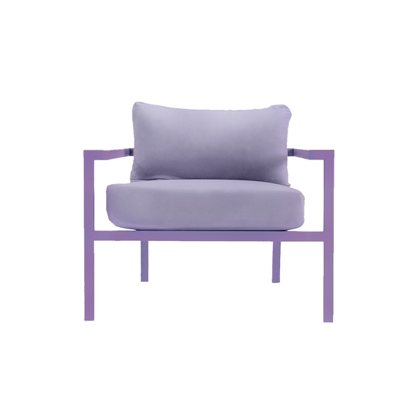 Кресло Huggi, Фиалковое мороженое violet ice cream+pale orchid