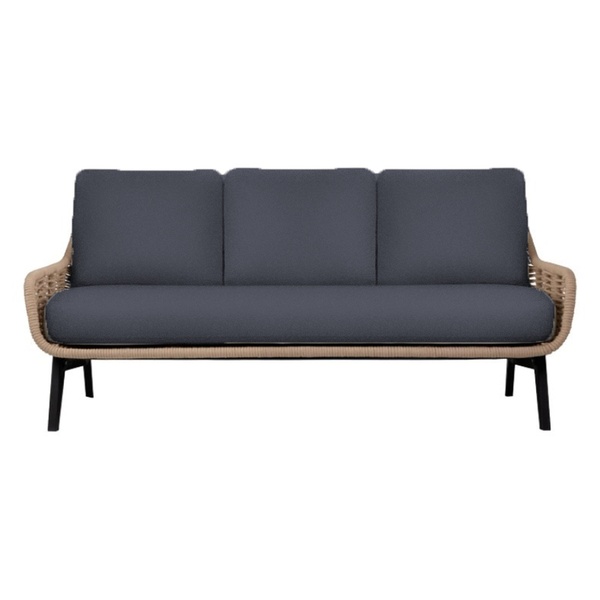 Диван трехместный The One графит