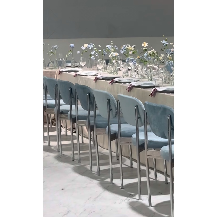 Стул Modern Silver, Something Blue - Фото миниатюра 2