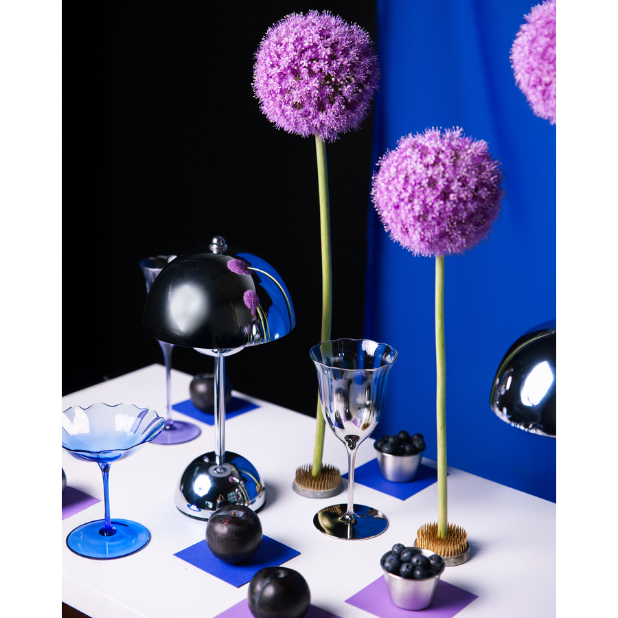 Беспроводная led-лампа Dome Silver - Фото миниатюра 5