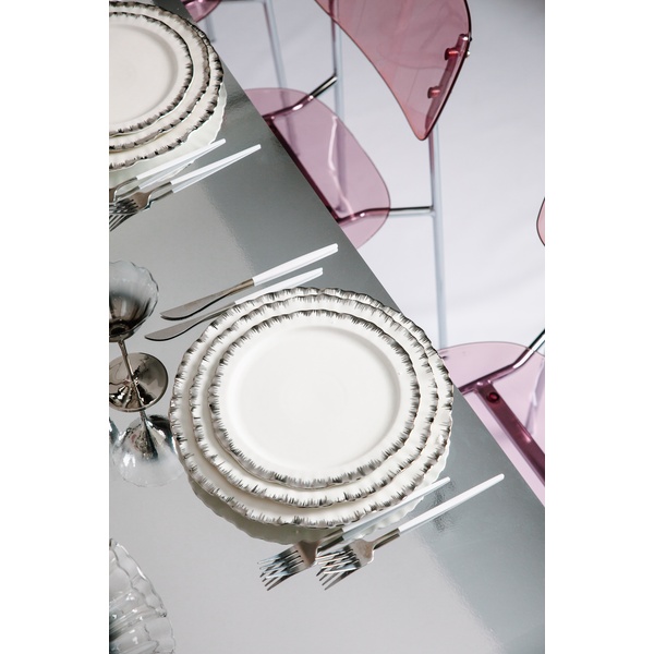 Сет порционных тарелок Sunflower Silver - Фото 5