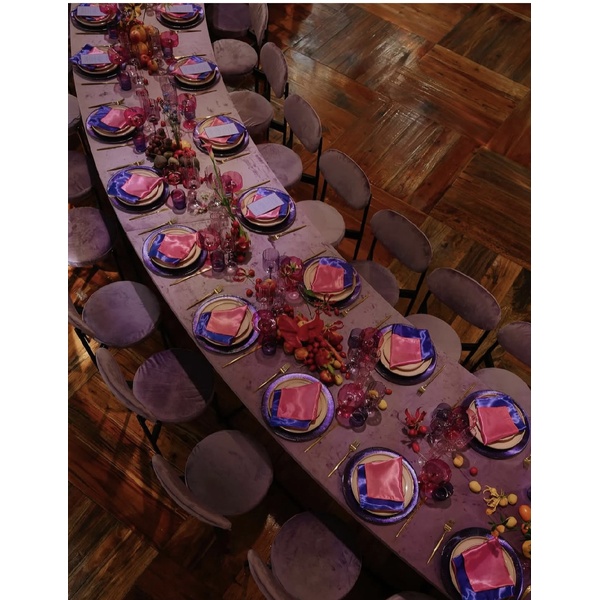 Стул Modern Black, Natural Rotango + Pale Orchid - Фото 2